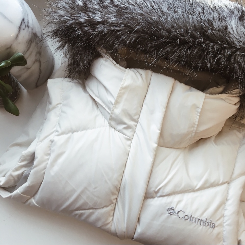 Columbia Girls Omni-Shield Hooded Down Vest